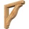 Ekena Millwork Funston Craftsman Rough Sawn Bracket w/ Offset Brace, Western Red Cedar, 8"W x 48"D x 48"H BKT0806X48X48FST04RWR - alternate 1
